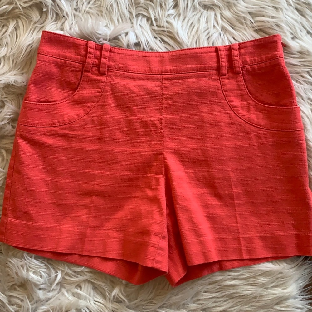 Elevenses Coral Summer Shorts Size 4